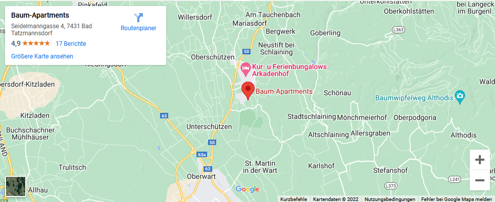 Auf google maps